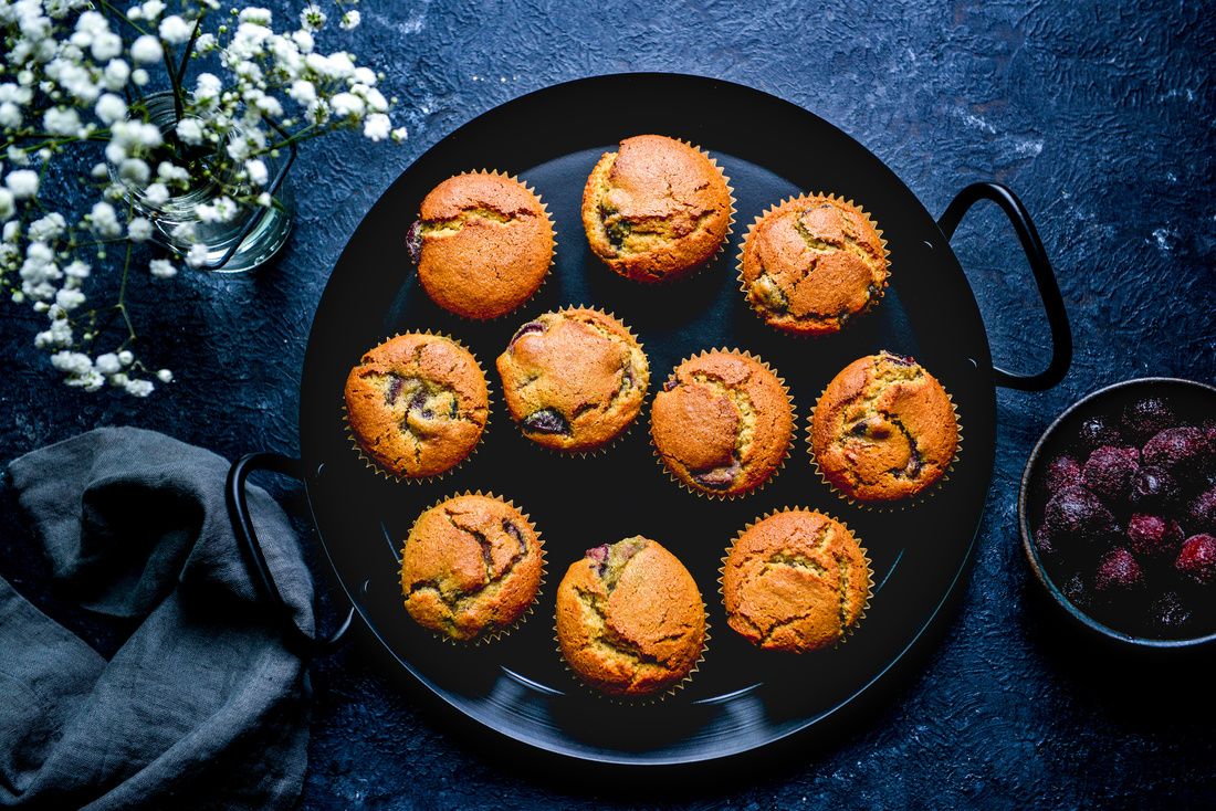 GLUTEN-FREE CHERRY-ALMOND MUFFINS-11