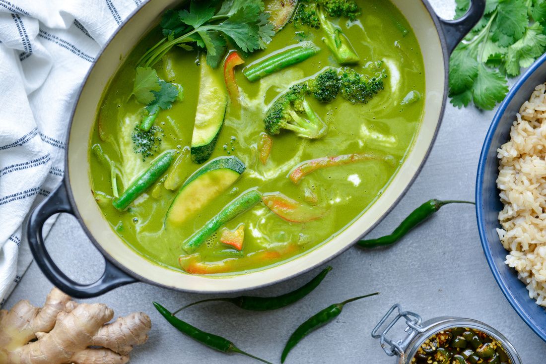 Fresh Thai Green Curry Sauce | Nourishing Meals