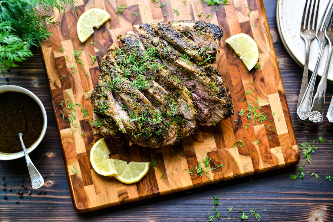 Herb Roasted Leg of Lamb | Nourishing Meals®