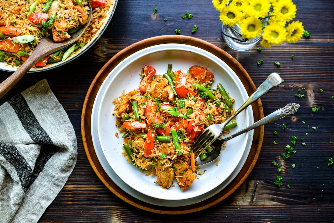 Paprika Chicken and Rice