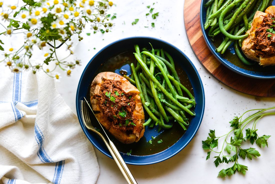 Shredded Barbecued Beef | Nourishing Meals®