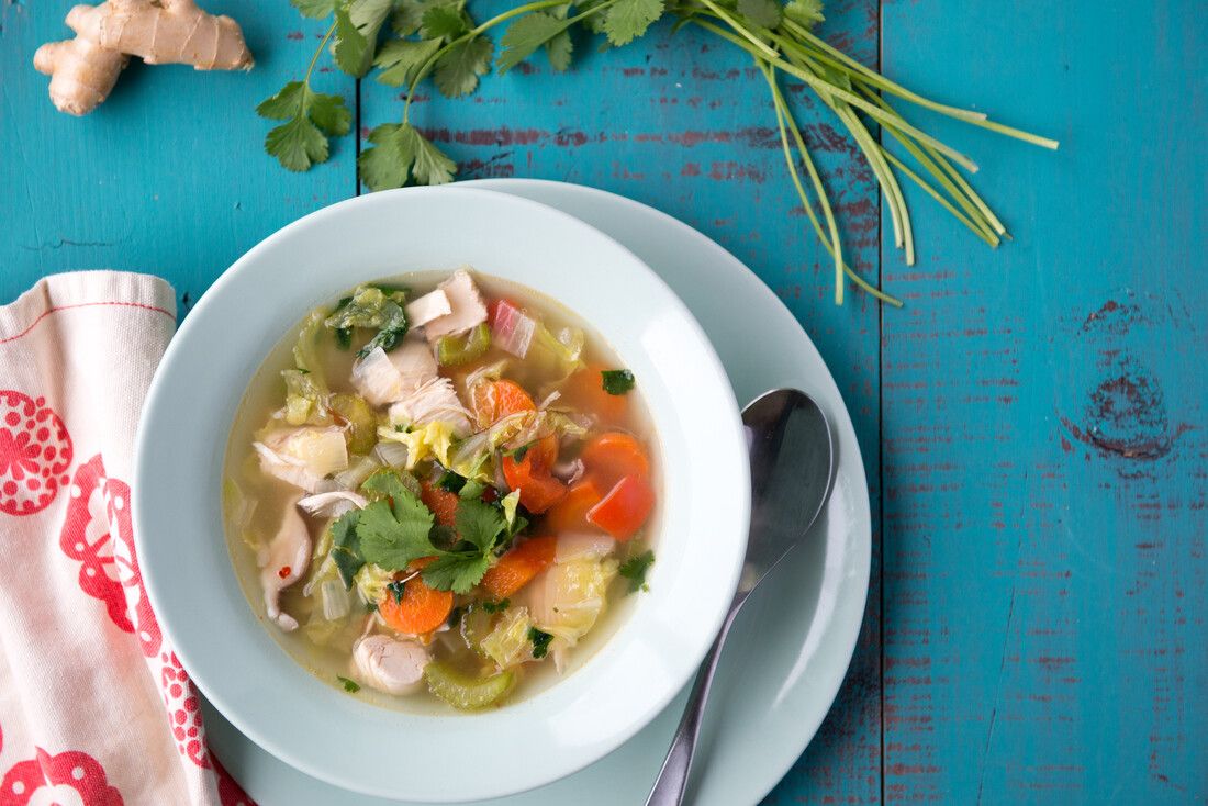 super immune-boosting chicken soup-1