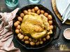 CAST IRON ROASTED CHICKEN AND POTATOES-1