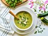 CREAMY ZUCCHINI-CILANTRO-COCONUT SOUP-1