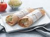 Chicken Wrap with Tomato and Cheese