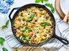 CREAMY KETO CAULIFLOWER CHICKEN SKILLET CASSEROLE-1