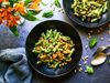 KALE-BASIL PESO PASTA ROASTED CHICKPEAS CARROTS VEGAN GLUTEN-FREE-2