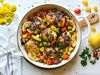 MEDITERRANEAN ROASTED CHICKEN WITH TOMATOES-LEMON-OLIVES-1