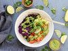Vegan Burrito Bowl Black Bean and Rice