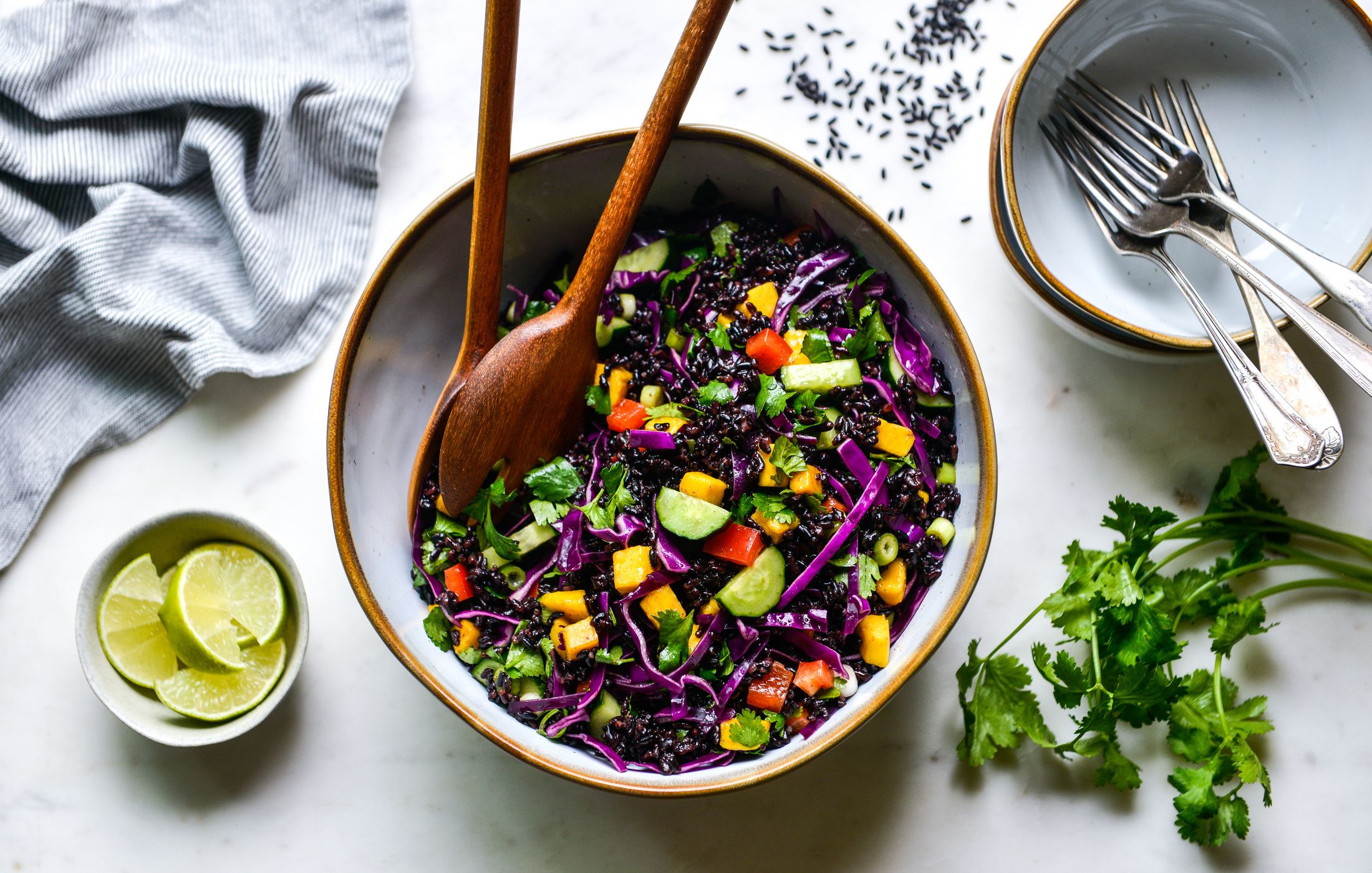 BLACK RICE RAINBOW SALAD ANTI-INFLAMMATORY-1