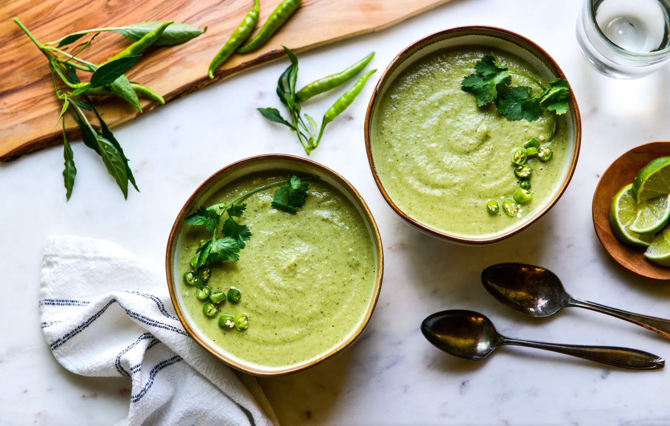 CREAMY THAI BROCCOLI-CAULIFLOWER SOUP-1