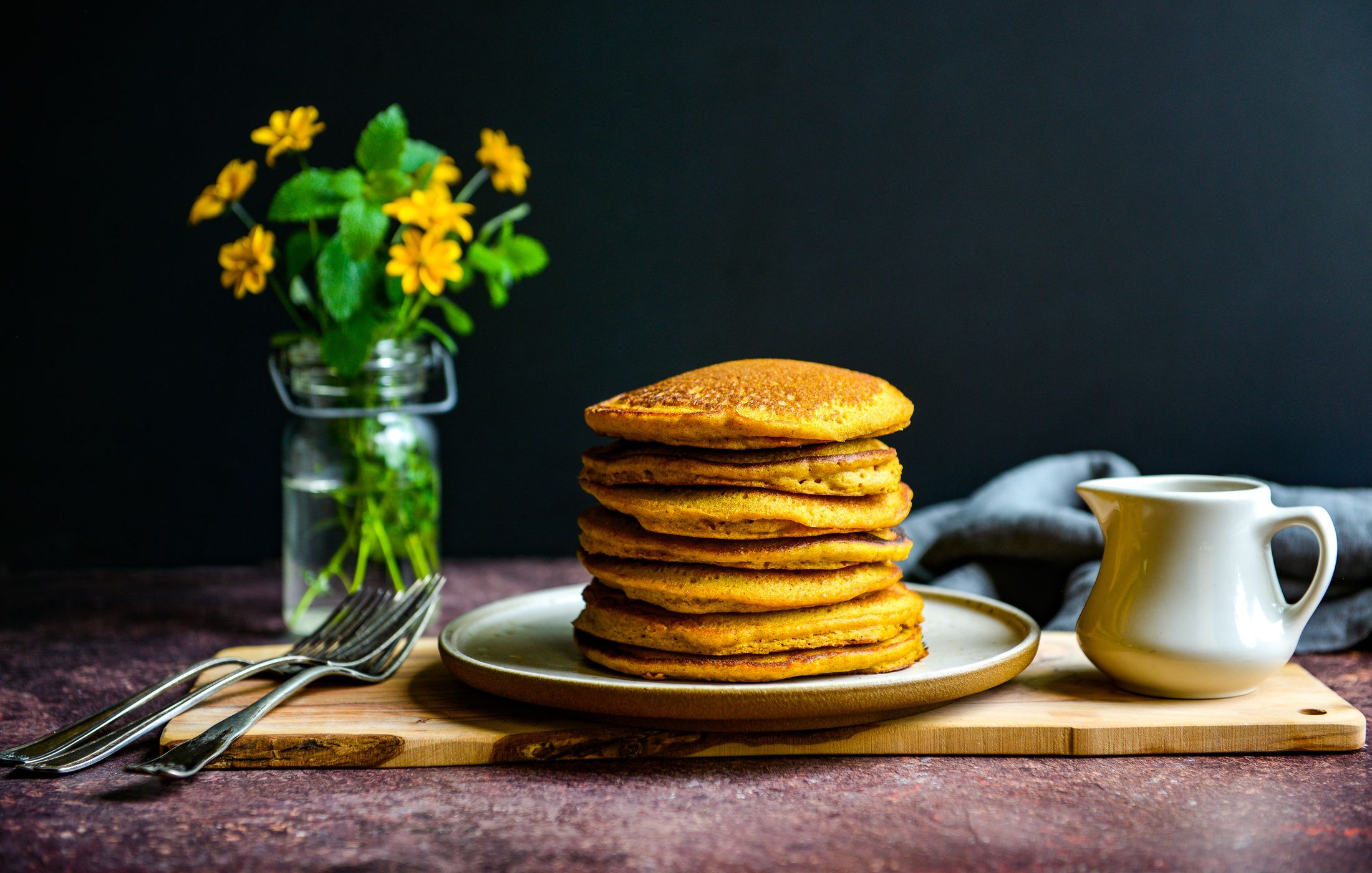 GLUTEN-FREE NUT-FREE PUMPKIN PANCAKES-2