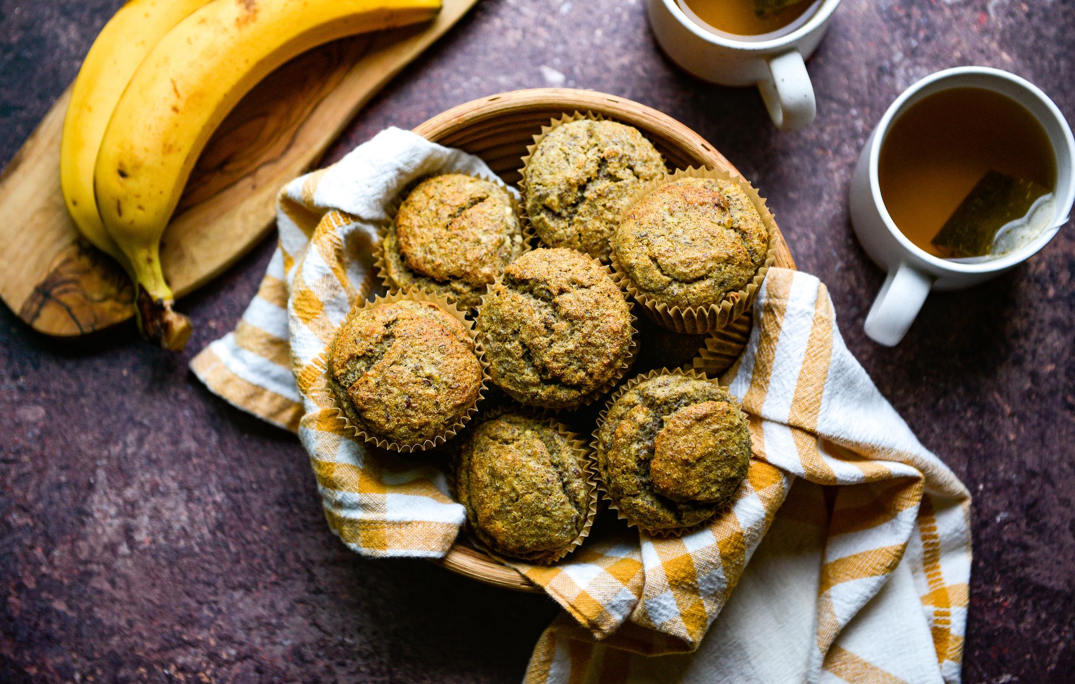 LOW-OXALATE GLUTEN-FREE BANANA FLAX MUFFINS-1