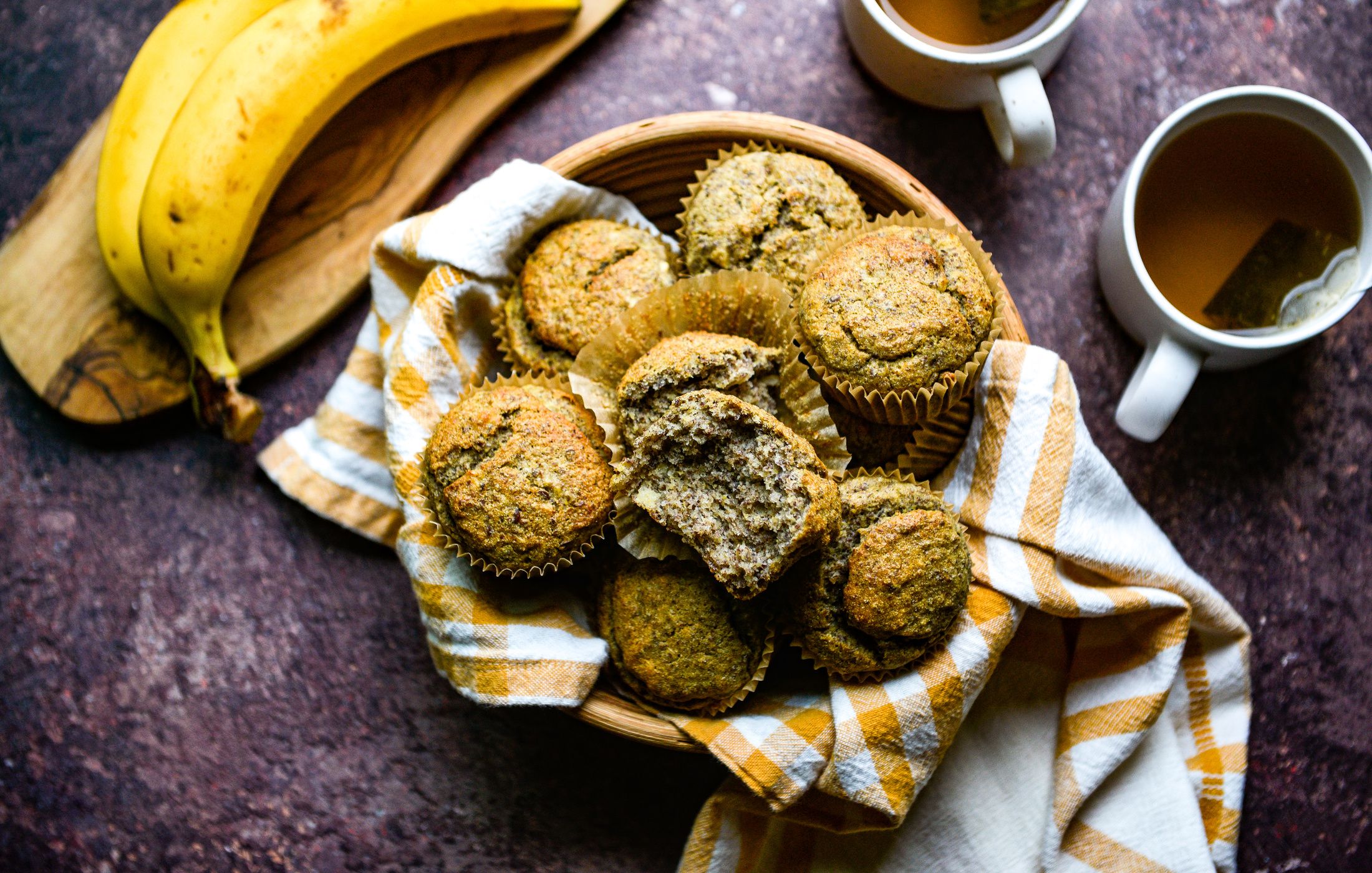 LOW-OXALATE GLUTEN-FREE BANANA FLAX MUFFINS-2