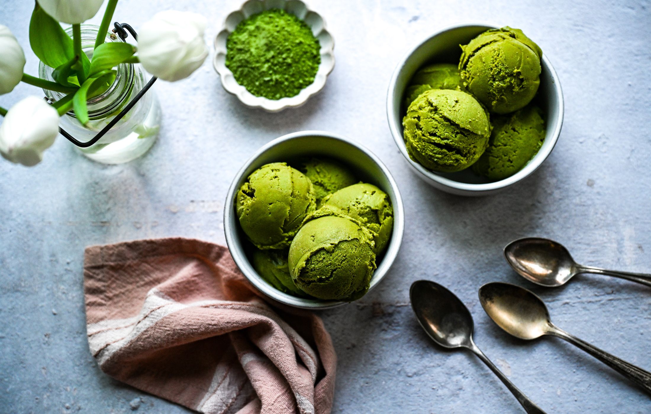 MATCHA AVOCADO ICE CREAM DAIRY-FREE VEGAN-1