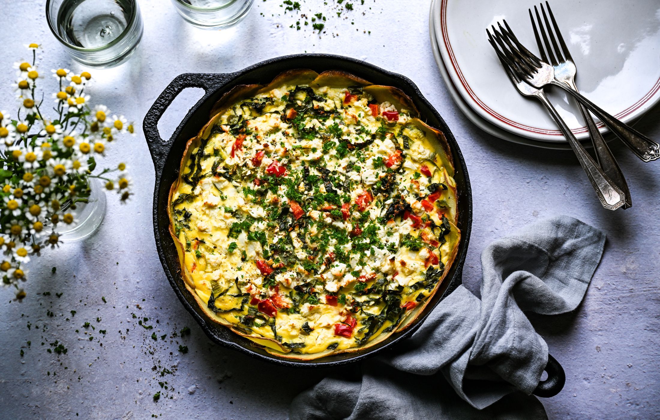 POTATO CRUST MEDITERRANEAN HIGH-PROTEIN FRITTATA-2