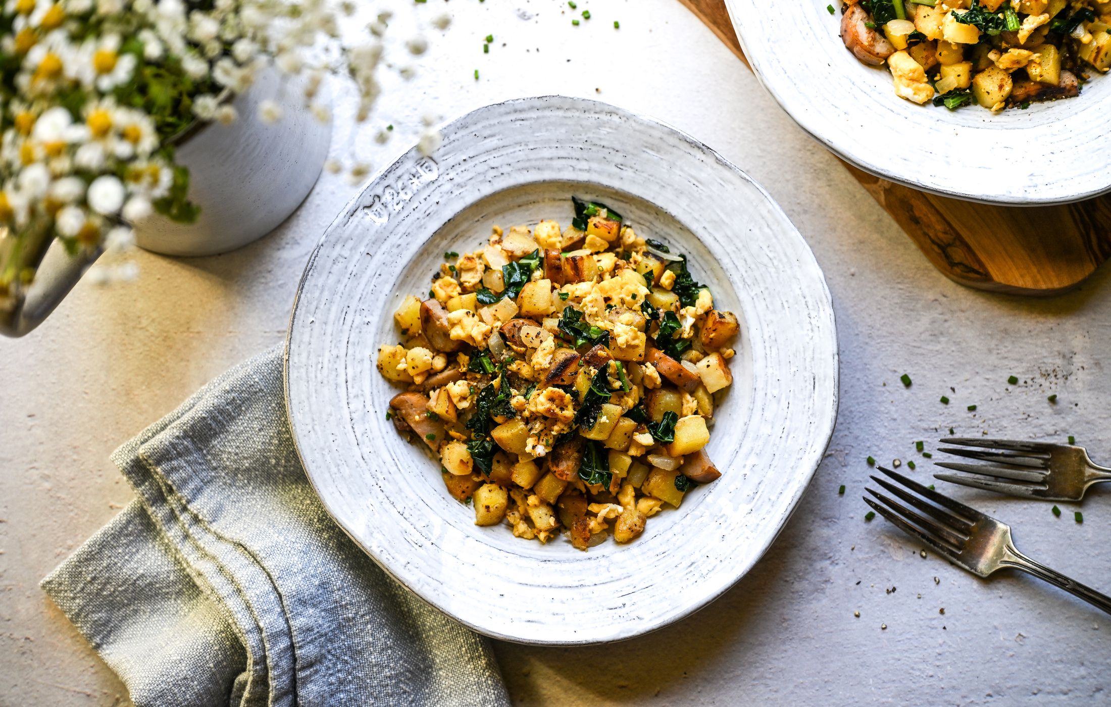 POTATO SAUSAGE EGG BREAKFAST HASH-1