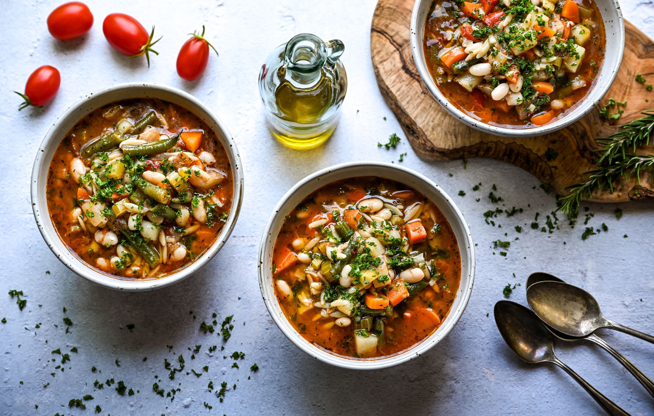 TUSCAN ORZO AND VEGETABLE SOUP-1