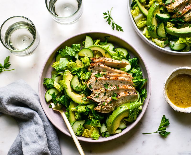 AIP LOW-FODMAP GRILLED CHICKEN SALAD-1