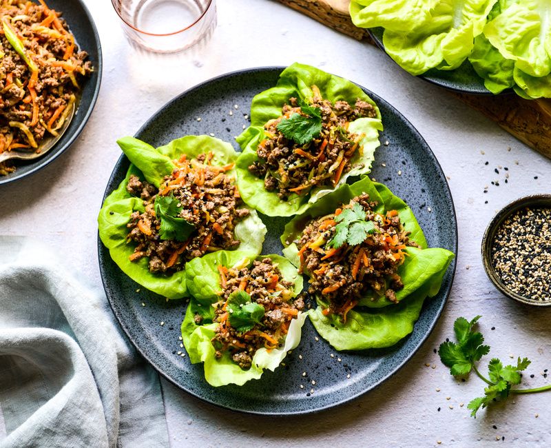 ASIAN BEEF LETTUCE WRAPS SOY-FREE-1