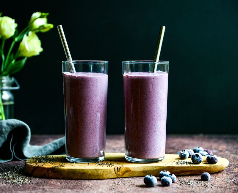 BLUEBERRY PROTEIN SMOOTHIE RECIPE-11