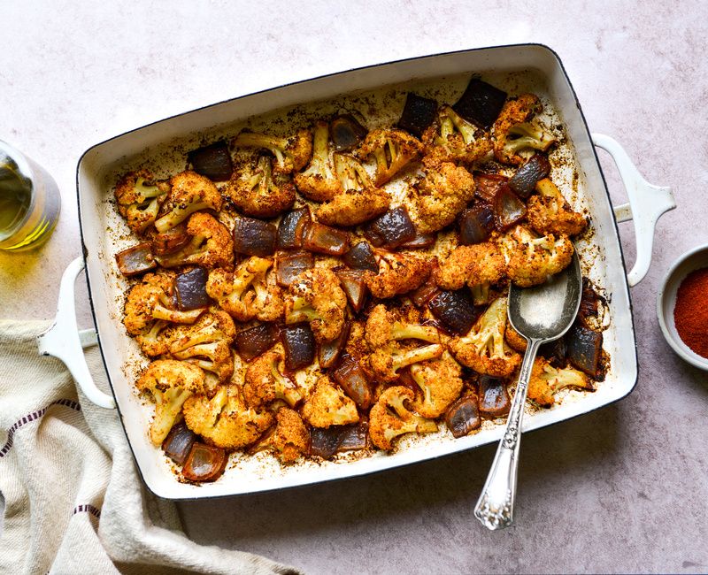 CHIPOTLE ROASTED CAULIFLOWER AND ONIONS-1
