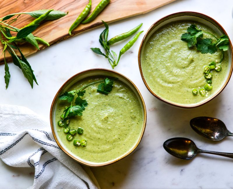 CREAMY THAI BROCCOLI-CAULIFLOWER SOUP-1