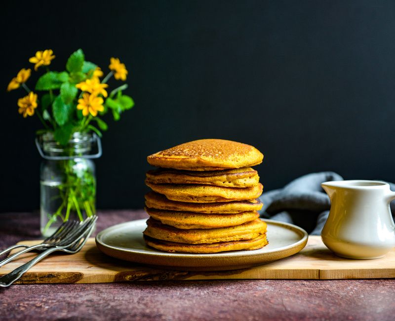 GLUTEN-FREE NUT-FREE PUMPKIN PANCAKES-2