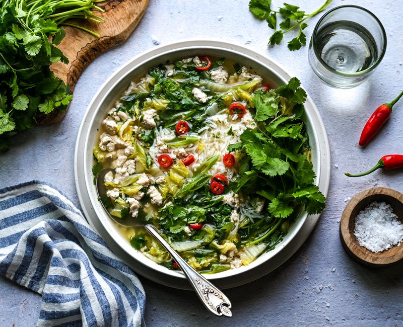 HERBY TURKEY CABBAGE AND LIME SOUP-1