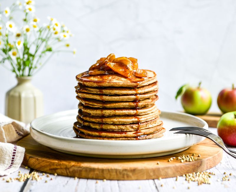 HIGH-PROTEIN BUCKWHEAT COTTAGE CHEESE BLENDER PANCAKES GLUTEN-FREE-22