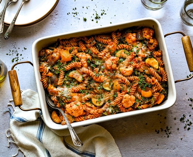 ITALIAN VEGETABLE PASTA BAKE GLUTEN-FREE-1