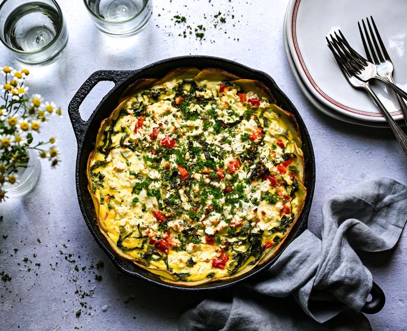 POTATO CRUST MEDITERRANEAN HIGH-PROTEIN FRITTATA-2