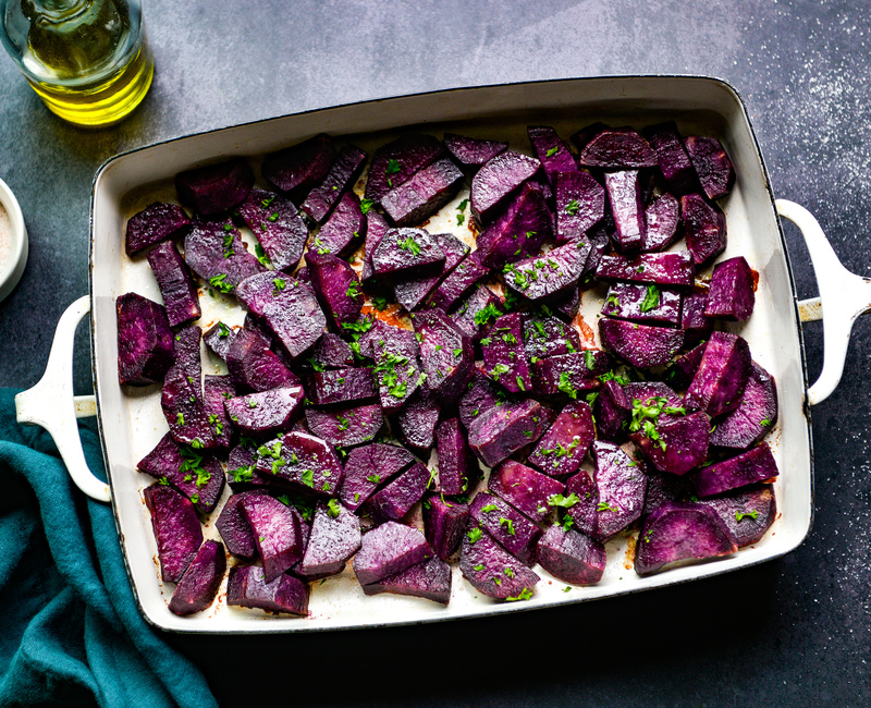 ROASTED PURPLE SWEET POTATOES-2